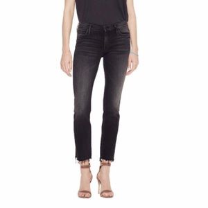 MOTHER Denim Rascal Ankle Snippet Jean. Size 24